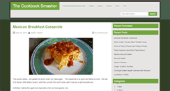 Desktop Screenshot of cookbooksmasher.com