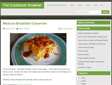 Tablet Screenshot of cookbooksmasher.com